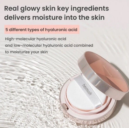 Heimish Artless Perfect Cushion Foundation SPF 50+++ Refill Included - Shade 25 Medium Beige