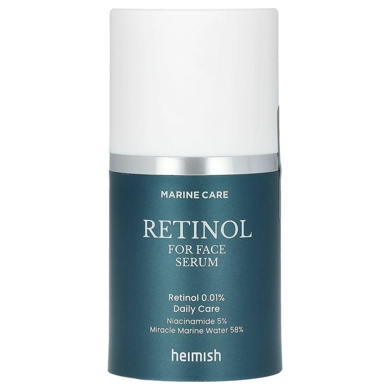 HEIMISH Marine Care Retinol For Face Serum Retinol 0.01% Daily Care Niacinamide 5% Miracle Marine Water
