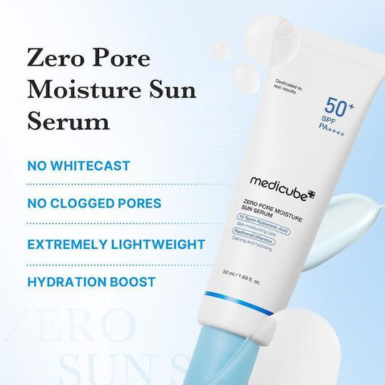medicube Zero Pore Moisture Sun Serum